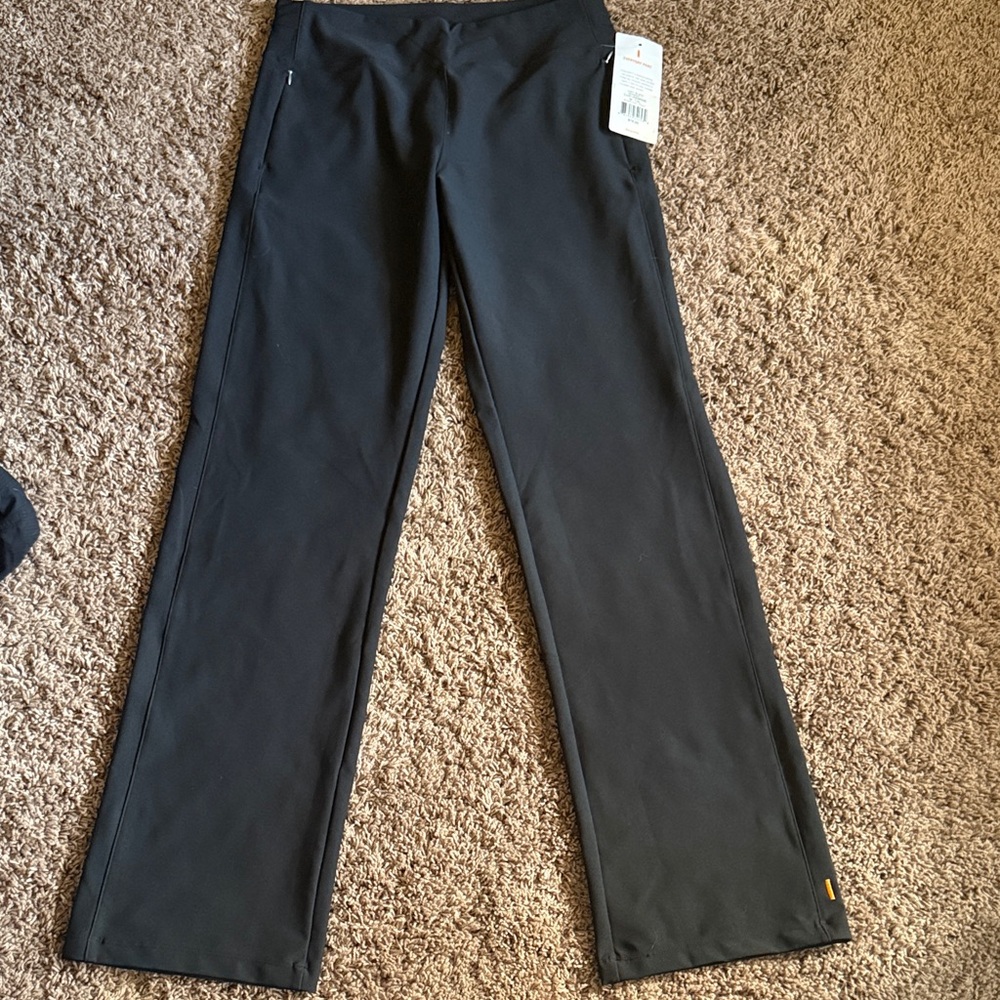 Lucy Women's Tall Black Active Bootcut Pants